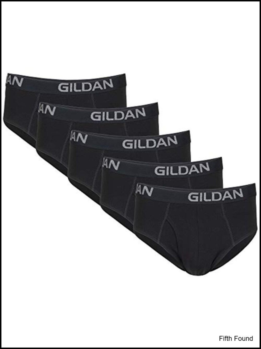 Cotton Stretch Briefs 5-Pack - Tag-Free - Moisture Wicking